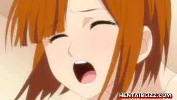 Hentai Virgin Cutie with Big Boobs Gets Hard Poked