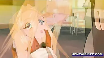 Coed Doggy Style Fuck and Tittyfuck with Big Tits Anime