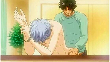 Tied Up Hentai Boy Gets Fucked by ToonGay - Anime Gay Sex Video