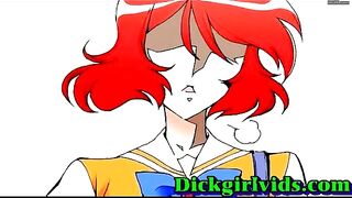 Hentai Shemale Hardcore Fucks - Juicy Anime Toon