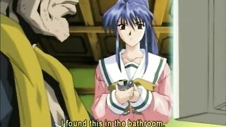 Coed Gets Anal Fingered in Hentai Anime