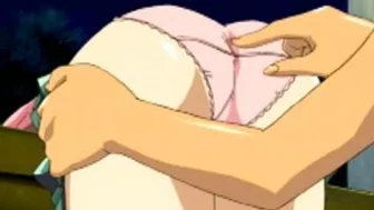 Coed Gets Anal Fingered in Hentai Anime