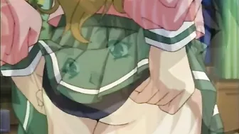 Coed Gets Anal Fingered in Hentai Anime