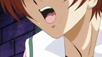 Coed Gets Anal Fingered in Hentai Anime