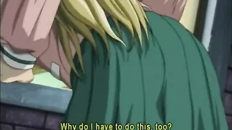 Coed Gets Anal Fingered in Hentai Anime