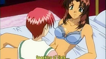 Coed Gets Anal Fingered in Hentai Anime