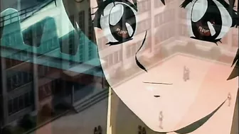 Bondage Hentai Coed Dildoing Her Ass