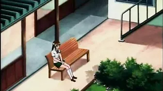 Bondage Hentai Coed Dildoing Her Ass