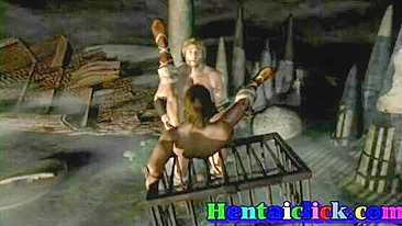 Gay Bareback Fucking - Muscular Anime Toon Sex