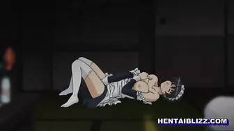 Big Boobs Japanese Hentai Maid Self Masturbating - Anime Porn Video