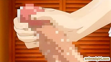 Shemale Hentai Handjob and Licking Big Cock: A Must-Watch for Anime Fans