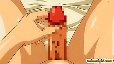 Shemale Hentai Handjob and Licking Big Cock: A Must-Watch for Anime Fans