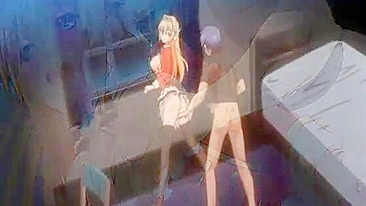 Hentai Gets Squeezed Her Big Boobs and Hard poked