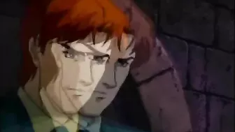 Hentai Maid Sucking Her Master's Cock and Getting Gangbanged