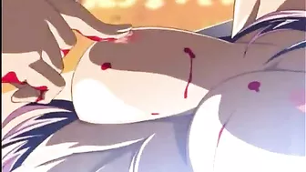 Bondage Hentai Fingering Wet Pussy And Squirting Cum In Ceremony Sex