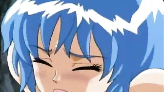 Hentai Porn Video - Two Anime Girls Groupfucked by Monsters