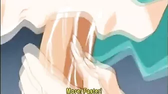 Busty Hentai Schoolgirl Hard Doggystyle Poked