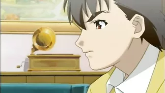 Roped Hentai Cutie With Muzzle Gets Dildoed ass and pussy, anime, bondage