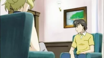 Roped Hentai Cutie With Muzzle Gets Dildoed ass and pussy, anime, bondage