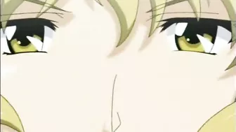 Roped Hentai Cutie With Muzzle Gets Dildoed ass and pussy, anime, bondage