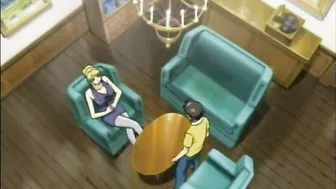 Roped Hentai Cutie With Muzzle Gets Dildoed ass and pussy, anime, bondage