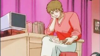 Big Boobs Hentai Lesbians in the Bathroom - Steamy Anime Action