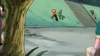 Big Boobs Hentai Lesbians in the Bathroom - Steamy Anime Action