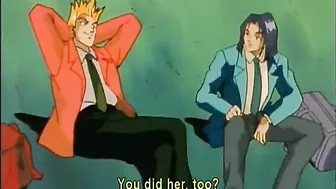 Big Boobs Hentai Lesbians in the Bathroom - Steamy Anime Action