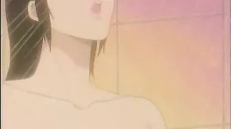 Big Boobs Hentai Lesbians in the Bathroom - Steamy Anime Action