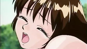 Tied Hentai Coed Dildoed Ass And Wet Pussy