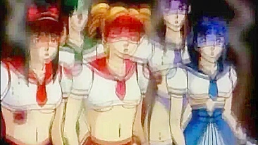 Chained Hentai Girls  - Monsters Fucking, Anime, Bondage