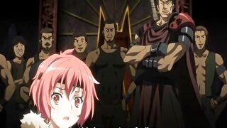 Chained Hentai with Big Tits Gets Tight Wet Pussy Hard Poked - Anime, Rope Bound Sex with Large Breasts