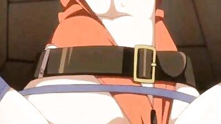 Chained Hentai with Big Tits Gets Tight Wet Pussy Hard Poked - Anime, Rope Bound Sex with Large Breasts
