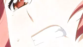 Chained Hentai with Big Tits Gets Tight Wet Pussy Hard Poked - Anime, Rope Bound Sex with Large Breasts