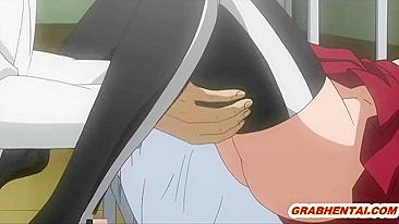 Busty Hentai Coed Fingering and Hot Poking Wet Pussy - Anime, Busty, Hentai, Coed, Fingering, Pokin