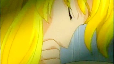 Blonde Hentai Gets Licked Her Tits and Pussy - Watch now!