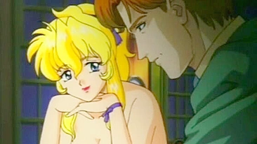 Blonde Hentai Gets Licked Her Tits and Pussy - Watch now!