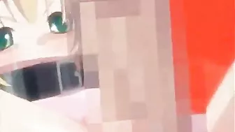 Hentai Cutie Titty Fucking And Cumshoting In The Train