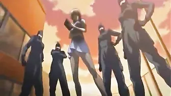 Hentai Cutie Titty Fucking And Cumshoting In The Train