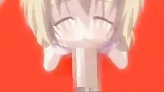 Hentai Cutie Titty Fucking And Cumshoting In The Train