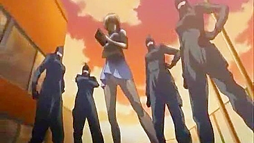 Hentai Cutie Titty Fucking And Cumshoting In The Train