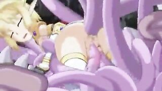 Cute Hentai Caught And Hard Drilled Tentacles - Anime, Cute, Hentai, Caught, Hard