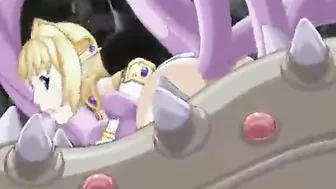 Cute Hentai Caught And Hard Drilled Tentacles - Anime, Cute, Hentai, Caught, Hard
