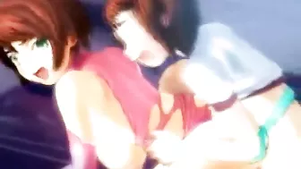 Hardcore Bareback Fucking of Busty Anime Shemale in Hentai Porn