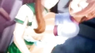 Hardcore Bareback Fucking of Busty Anime Shemale in Hentai Porn