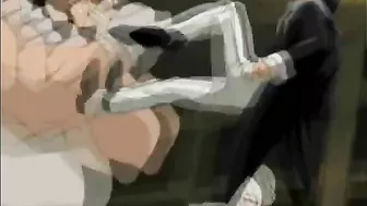 Hentai Caught and Hard Fucked by Big Man