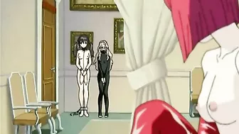 Hard Fucked by Shemale in Chained Bondage Hentai Porn