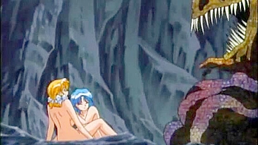 Hentai Girls Groupfucked By Lizard Monsters - Watch as beautiful anime girls are taken by ravenous lizard monsters in this wild and erotic adventure!
