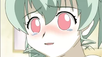 Cute Anime Girl Self-Masturbates while Watching her Friend get Fucked