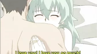 Cute Anime Girl Self-Masturbates while Watching her Friend get Fucked